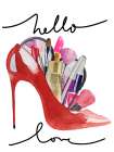 Hello Love Art Print