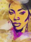 Gold And Beautiful Art Print