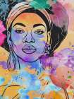 She Is Bold And Beautiful 2 Art Print