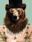 Opera Bear Art Print