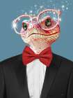 Tuxedo Snake Art Print