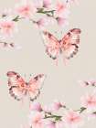 Butterflies In Bows Art Print