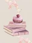 Cherry Macaroons Art Print