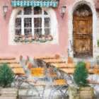 Cafe 2 Art Print
