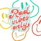 Rad Vibes Art Print