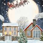 Sleigh Away Art Print