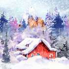 Snowed In Art Print