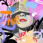 Tagged News Art Print
