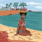 Island Bliss Art Print