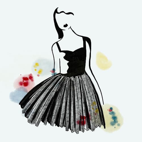Lady Glam 2 Fashion Print