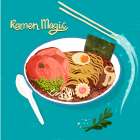 Ramen Magic 1 V3 Art Print
