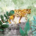 Leopard Boho 1 Art Print