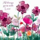 Vibrant Wild Flowers All Things Art Print
