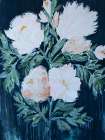 Midnight Blooms Art Print