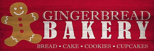 Gingerbread Bakery 1 Art Print