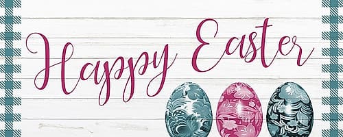 Happy Easter Art Print
