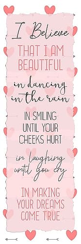 I Believe 1 Inspirational Print
