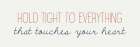 Touches your Heart Art Print