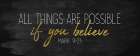 All Things Panel Art Print