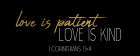 Love Is Panel Art Print