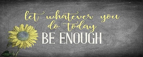 Enough 2 Signs Print