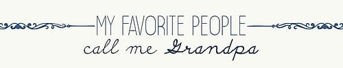 Favorite Grandpa Signs Print