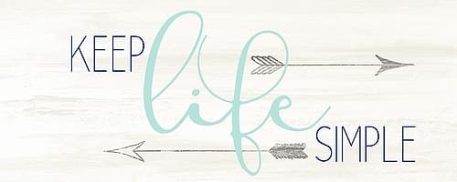 Keep Life Art Print