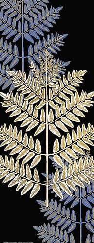 Fern Gold 1 Nature Print