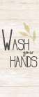 Wash Your Hands Panel Bathroom Art Print