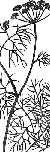 Botanical Panel 3 Nature Print