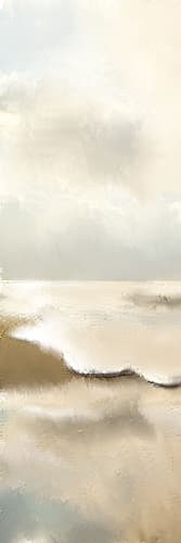 Golden Sea 1 Coastal Print