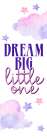 Dream Big Little One Art Print