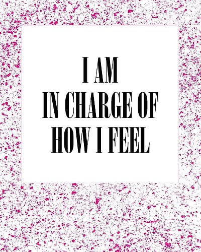 How I Feel Art Print