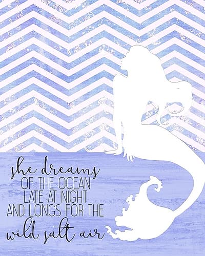 She Dreams Art Print