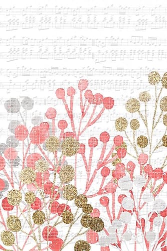 Music in the Garden 2 Art Print