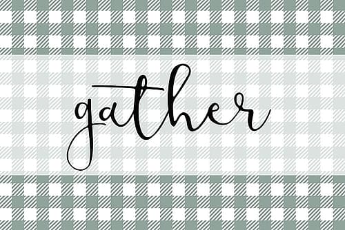 Gather Signs Print