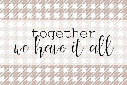 Together Art Print