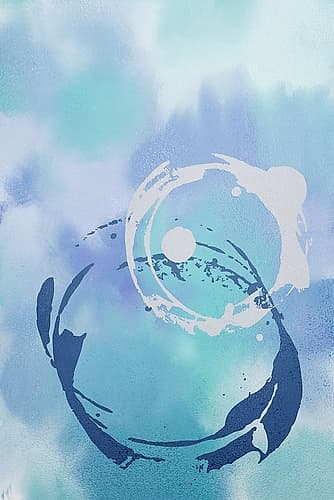 Sea Blues Art Print