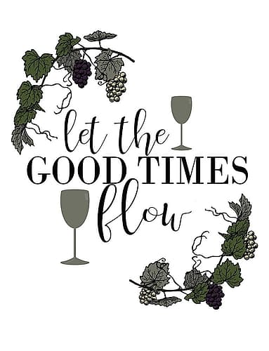 On the Vine 9 Spirits Print