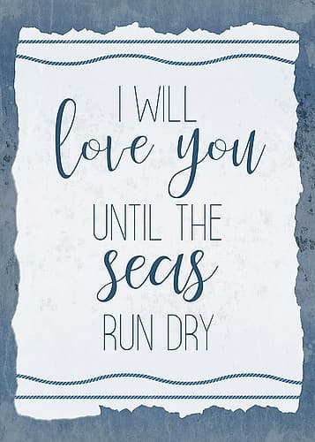 Seas Tide 1 Coastal Print