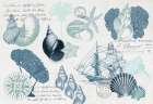 Sea Blues 6 Art Print