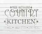 Made With Love Kitchen Print
