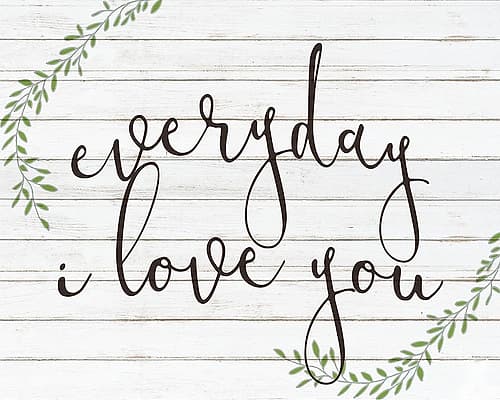 Everyday Inspirational Print