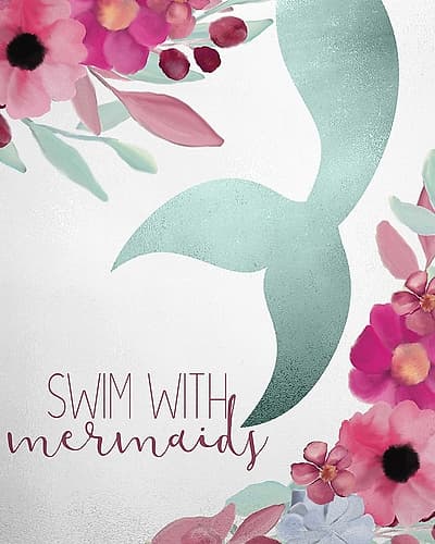 Ride and Swim 2 Art Print