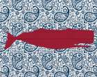 Paisley Whale 1 Art Print