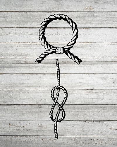 Nautical Knots 1 Coastal Print