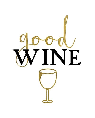 Good Wine 2 Nature Print