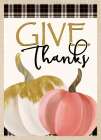 Give Thanks Pumpkins Art Print
