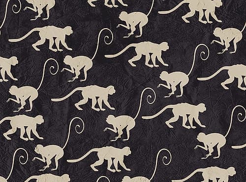 Monkey Time Nature Print
