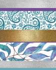 Mixed Teal Purple 1 Art Print